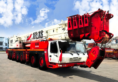 Atlas Crane Hire C23 Grove GMK 6300